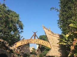 Adventureland Entrance Arch Disneyland Walt Disney S Enchanted Tiki Room Disneyland Disney California Adventure