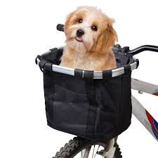A feature that dog owners immediately noticed is the hardware that goes with the bike dog carrier. Auoker Dog Bike Basket Removable Folding Front Handlebar Bike Dog Carrier Multipurpose Waterproof Pet Bike Basket Bag For Small Dogs Cats And Other Pets Ideal For Cycling Shopping Buy Online In Botswana At