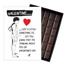 Bought this for valentine's day. Funny Valentine S Day Gift Girlfriend Wife Chocolate Card Present Vlt101 On Onbuy