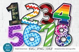 Svg pack free vector we have about (86,311 files) free vector in ai, eps, cdr, svg vector illustration graphic art design format. Striped Numbers Svg Polka Dot Numbers Numbers Bundle Dxf 388541 Cut Files Design Bundles