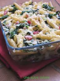 Gratin De Blettes Lardons Et Pates Une Autre Cuisine