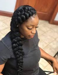 And if you observe carefully, there is a natural extensio0n. 50 Natural And Beautiful Goddess Braids To Bless Ethnic Hair In 2020