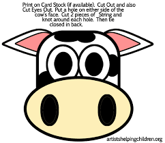 Pin By Alex Simoes On Teaching Ideas Organization Cow Mask Cow Face Printable Cow Mask
