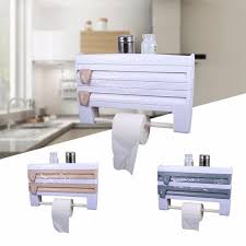 By delta (206) $ 219 00. Wall Mounted Rack Storage Dispenser Kitchen Foil Cling Film Towel Roll Holder Walmart Canada