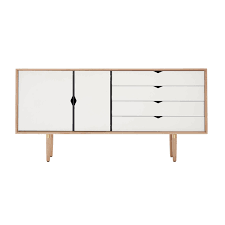 From different materials and designs, large or small sideboards, either for your dining room or living room. Andersen Furniture S6 Sideboard White Fronts Ambientedirect