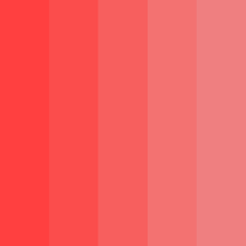 Coral Red Gradient Color Palette Red Colour Palette Color Palette Gradient Color