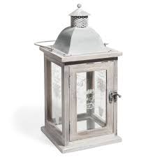 Geweisste Laterne Aus Holz H36 Maisons Du Monde Lanterne Bois Lanterne Chaulage Bois