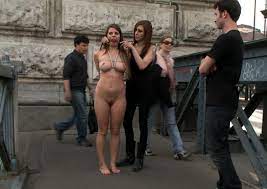 Naked in public punishment porn gifs