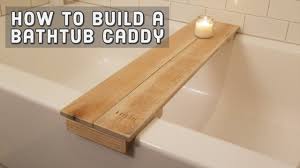 What you'll need to make this diy bathtub caddy tray. How To Build A Bath Tray From Pallet Wood Youtube