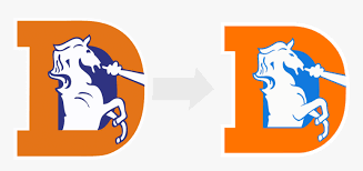 The denver broncos will be back in their color rush uniforms this sunday when they play host to the pittsburgh steelers at mile high. Denver Broncos Old Logo Png Transparent Png Transparent Png Image Pngitem