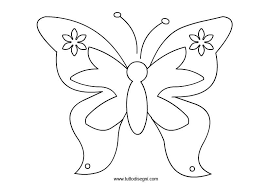 Farfalla Da Colorare Farfalla Stilizzata Da Colorare Tutto Disegni Disegni Disegni Da Colorare Farfalle