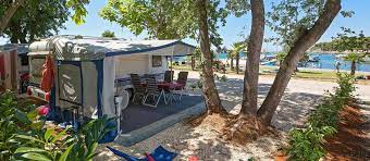 A family, four star campsite, porec. Camping Zelena Laguna Porec Stellplatze Plava Laguna