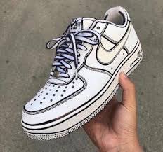Custom Cartoon Air Force 1s Nike Air Force 1 Custom Etsy In 2020 Sneakers Men Fashion Nike Shoes Air Force Sneakers Fashion