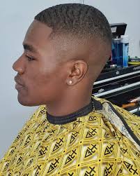 Mid Bald Fade with waves