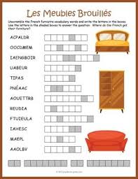 To use word finder's cheat tool to unscramble your letters, just enter your letters into the blue search bar. Help Your Students Learn The Names For Furniture Items In French With This Super Fun Word Scramble Work Learn French Learning French For Kids French Vocabulary