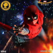 It does not possess an associated suit power. The Collecting Culture Pre Order Now Mezco One 12 Spider Man Homemade Suit Edition