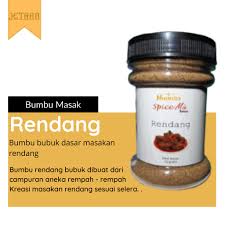 Bumbu indomie atau mie sedaaap saya tidak bisa meniru. Bumbu Rendang Bubuk Jetara Spice Mix Rendang Shopee Indonesia