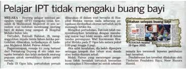 Panduan dan pedoman hidup menyebabkan mereka hilang haluan dalam. E Folio Tentang Kes Pembuangan Bayi Berleluasan Dalam Kalangan Remaja Lampiran Rujukan