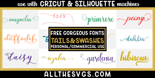 If no author/licence is indicated that's because we don't have information, that doesn't mean it's free. Free Fonts For Cricut How To Find And Install Free Fonts For Cricut And Silhouette