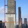 111 west 57th street is a new tower designed by shop architects that is poised to be the world's most slender skyscraper. 1