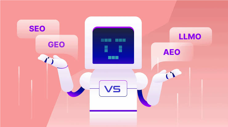 Navigating SEO, AEO, and GEO landscape, AI generated