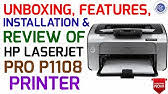 This collection of software includes a complete set of drivers, software, installers, optional software and firmware. How To Install Hp Laserjet Pro P1108 Printer Driver On Windows 10 8 7 Youtube