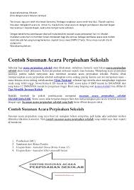 Maybe you would like to learn more about one of these? Contoh Teks Pembawa Acara Perpisahan