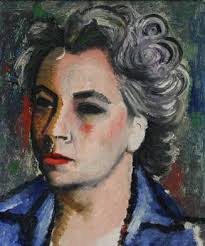 Retrato de María T. Rojas en un sillon (Portrait of Maria T. Rojas in a  Rocking Chair)