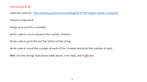 All inputs will be valid. Solved Must Be In Python 2 7 Choose A Long Word Pneumo Chegg Com
