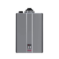 This capacity makes it versatile as compared to the other indoor type water heater. Rinnai Super High Efficiency Plus 8 Gpm 160000 Btu Indoor Natural Gas Tankless Water Heater In The Tankless Gas Water Heaters Department At Lowes Com