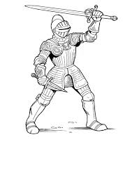 Coloring Page Knights Free With Images Coloring Pages Coloring Sheets