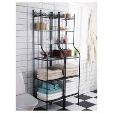 Ronnskar Etagere Noir Ikea Salle De Bain Idees Etageres Rayonnage