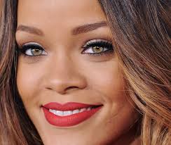 Rihanna Eye Color Change Hair Color Dark Contact Lenses For Brown Eyes
