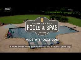 Mid state pools & spas. Mid State Pools Shop Talk Coquina Stamp Decking Youtube