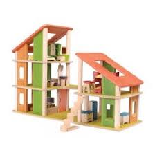 Mobilyali Villa Bebek Evi Chalet Dollhouse With Furniture Bebek Evleri Oyuncak Evler