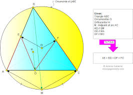 Triangle Circumcenter Circumcircle Midpoint Of Arc Orthocenter Parallel Congruence Mathematics Education Education Math Geometry Problems