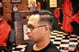 Teruja dengan konsep hipster di Edd The Barber Ampang