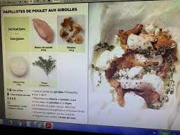 Simplissime Papillote Poulet Girolles Papillotte Poulet Cuisine Simplissime Recettes De Cuisine
