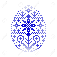 With over 200 designs, you'll find something here that is perfect for your next cross stitch project. Embroidered Easter Egg With Abstract Flowers Oh White Background Cross Royalty Free Cliparts Vectors And Stock Illustration Image 139507317