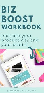 Biz Boost Workbook Small Business Organization Workbook Small Business Tips