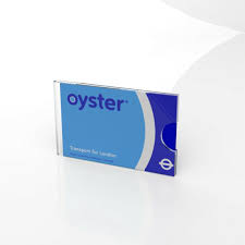 An oyster card is a plastic smart card, which you can use to store money for rides on the london underground and throughout the london public transport system. Clear Acrylic Oyster Card Travel Card Id Holder Rail Card Bus Pass Cover Ebay