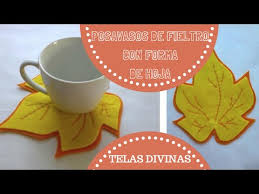Check spelling or type a new query. Como Hacer Posavasos De Fieltro Con Hojas En Espanol Youtube
