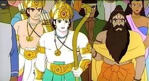 Remembering The Classic Animated Ramayana Ram, being confused about how to cross the ocean and reach sita, asks the ocean to give him some way and they get an answer to their mystery. remembering the classic animated ramayana