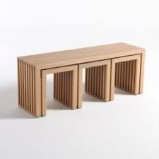 Ensemble De Jardin Encastrable 4 Pieces Amalia La Redoute Interieurs Mobilier De Jardin Table Basse Exterieur Mobilier De Salon Ensemble De Jardin