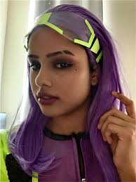 I did a sombra make-up test a while ago and i just had to go make a f00l of  myself <3