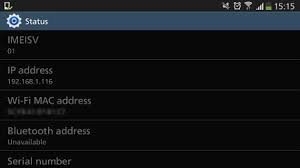 Look for the ip address in the results. How To Find Mac And Ip Addresses For Your Galaxy S4