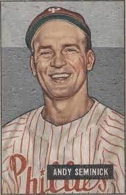 1951 Bowman #106 Andy Mullin Period Signed Auto