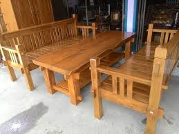 24 ide meja kursi kayu minimalis klasik untuk ruang makan. Jual Meja Kursi Mebel Kayu Kayu Jati Tebal Panjang Furniture Kerajinan Blora 24jl19 Di Lapak Lapak Herbal Dan Original Bukalapak