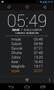 Weekly salat timings and monthly salah. Malaysia Prayer Times For Android Apk Download