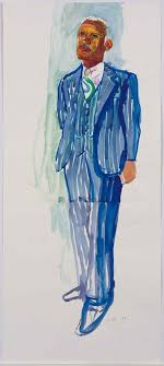 David Hockney Study For Dr Banks Portrait 1979 Debra Force Fine Art David Hockney Paintings David Hockney Art David Hockney